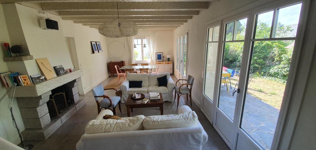 Belle Maison Acces Plage A Pied A La Garde St Cast 圣卡勒吉勒多 外观 照片