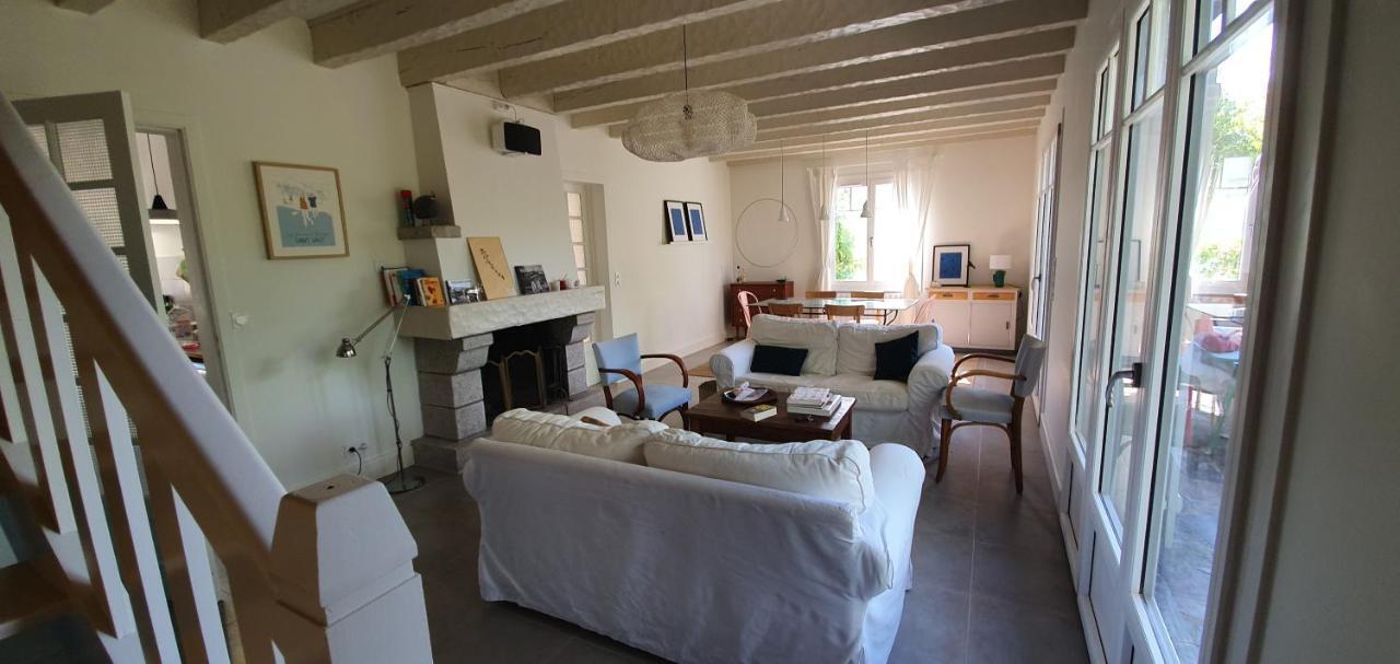 Belle Maison Acces Plage A Pied A La Garde St Cast 圣卡勒吉勒多 外观 照片