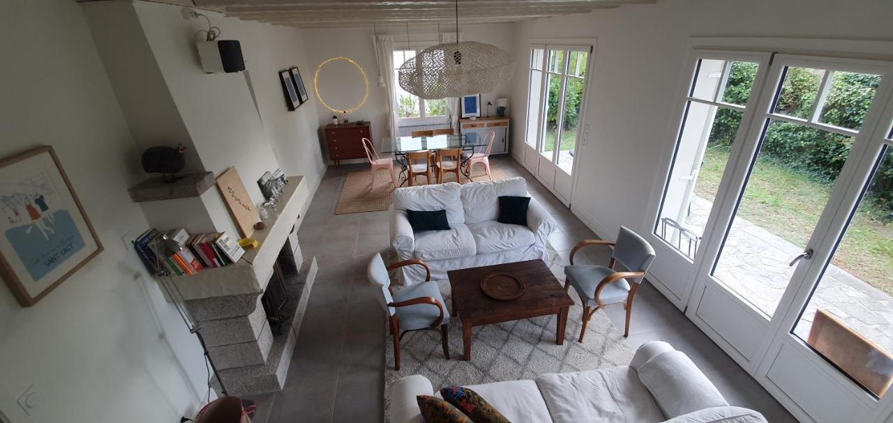 Belle Maison Acces Plage A Pied A La Garde St Cast 圣卡勒吉勒多 外观 照片